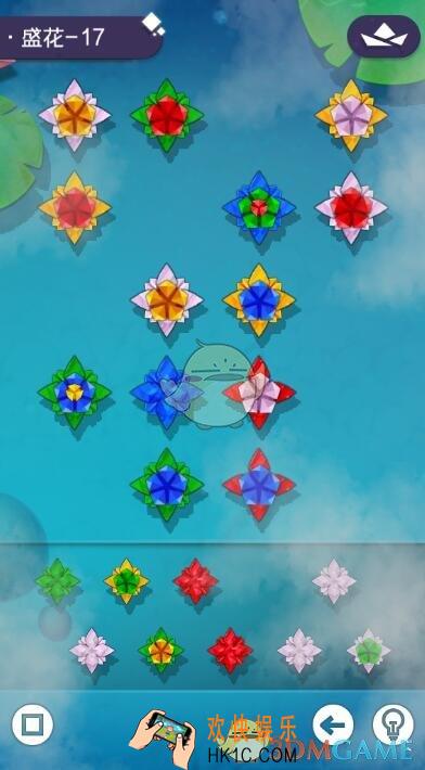 碧莲盛花第17关图文攻略_盛花第17关怎么过