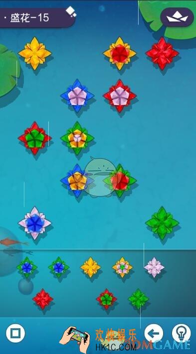 碧莲盛花第15关图文攻略_盛花第15关怎么过