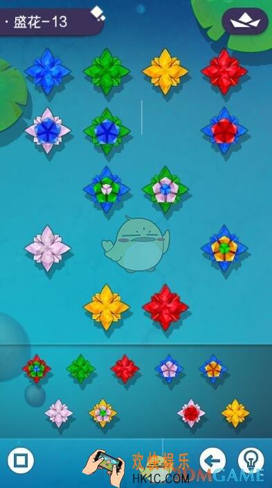 碧莲盛花第13关图文攻略_盛花第13关怎么过