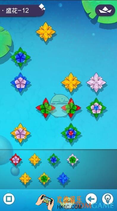 碧莲盛花第12关图文攻略_盛花第12关怎么过