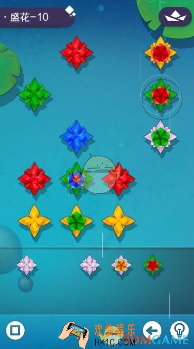 碧莲盛花第10关图文攻略_盛花第10关怎么过