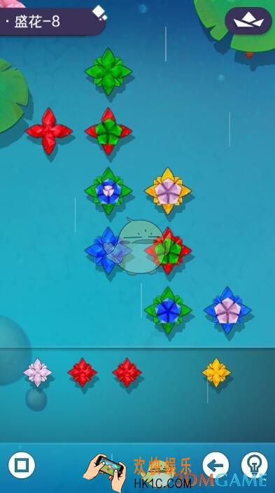 碧莲盛花第8关图文攻略_盛花第8关怎么过