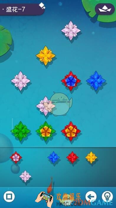 碧莲盛花第7关图文攻略_盛花第7关怎么过