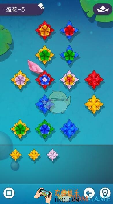碧莲盛花第5关图文攻略_盛花第5关怎么过