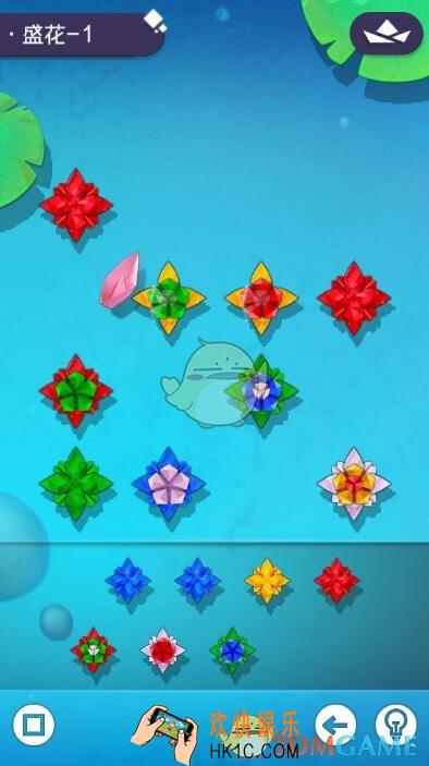碧莲盛花第1关图文攻略_盛花第1关怎么过