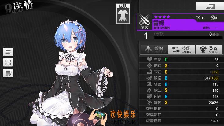 生化少女H5蕾姆怎么样_蕾姆角色介绍