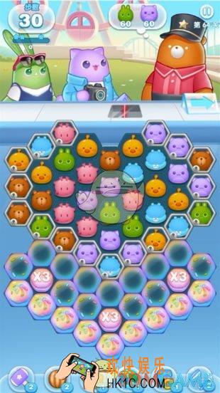 消除者联盟第64关怎么过 64关攻略