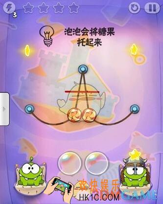 割绳子玩穿越中世纪第5关图文攻略_中世纪第5关怎么过