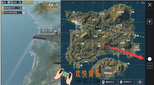 绝地求生：刺激战场放大地图的方法 怎么放大地图