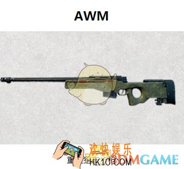 绝地求生刺激战场狙击枪AWM图鉴介绍_AWM属性介绍