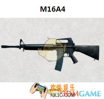 绝地求生刺激步枪M16A4图鉴介绍_M16A4属性介绍