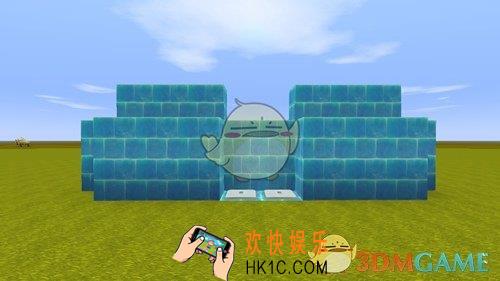迷你世界简易活塞门制作教程_ 简易活塞门怎么做