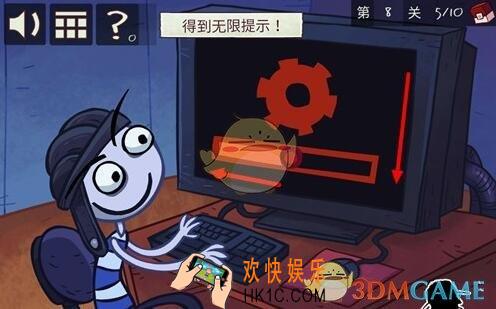 史上最贱的小游戏之电子游戏第8关图文攻略_第8关怎么过