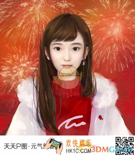 天天p图新春头像制作方法介绍_怎么做春节头像