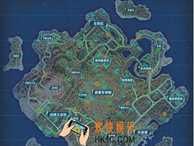 孤岛先锋资源点怎么分布 资源点分布详解