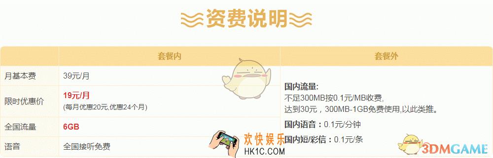 电信流魔王卡申请办理规则说明