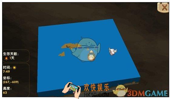 迷你世界海洋荒岛地形码分享_高难度荒岛生存地图种子分享