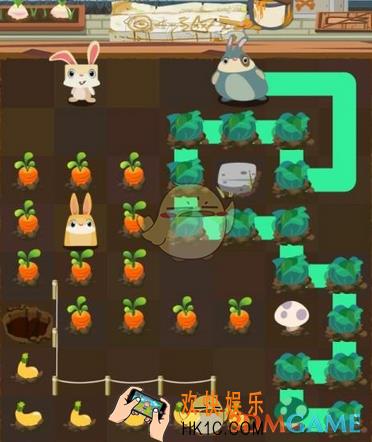 兔子复仇记第三章兔子洞里第60关图文攻略 第三章兔子洞里第60关怎么过