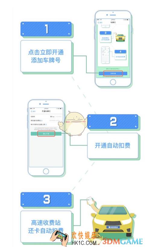 支付宝高速收费功能车牌付开通方法介绍_怎么开通高速收费