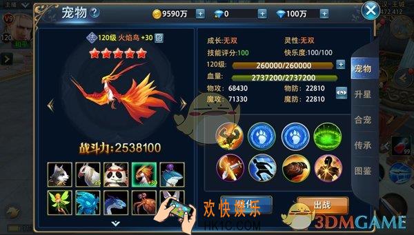 神怒宠物火焰鸟图鉴介绍_火焰鸟属性技能成长介绍