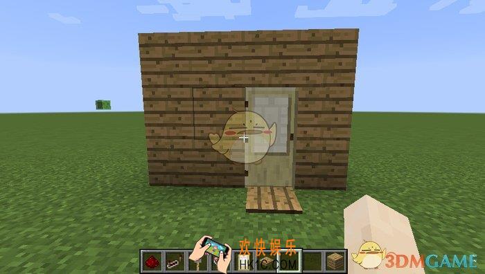 我的世界手游自动感应门制作 自动感应门怎么制作