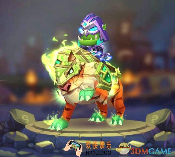 我叫MT世界坐骑祖利安猛虎图鉴介绍_祖利安猛虎附加属性介绍