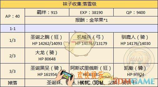 FGO圣诞二期鹅毛大雪级怎么刷 鹅毛大雪级速刷攻略