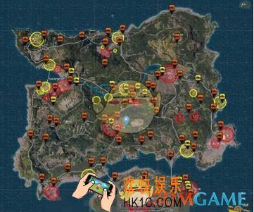 绝地求生：刺激战场刷车点汇总 在哪刷车