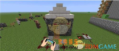 我的世界手游红石防熊陷阱怎么制作_我的世界红石防熊陷阱制作教程