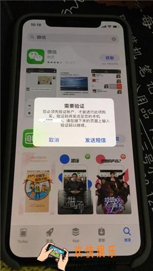 iphonex下载微信提示需要验证怎么办_iphonex下载微信提示需要验证解决办法