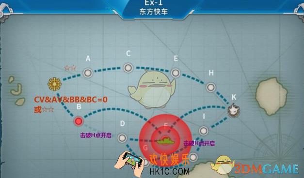战舰少女R东方快车E1通关攻略_战舰少女R东方快车E1通关阵容配置攻略