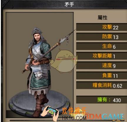 列王的纷争三阶矛手怎么样_列王的纷争三阶矛手属性介绍