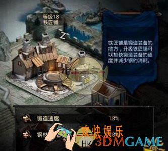 列王的纷争铁匠铺有什么用_列王的纷争铁匠铺建筑解析