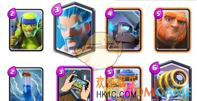 皇室战争高伤电磁炮卡组怎么搭配_皇室战争高伤电磁炮卡组打法介绍