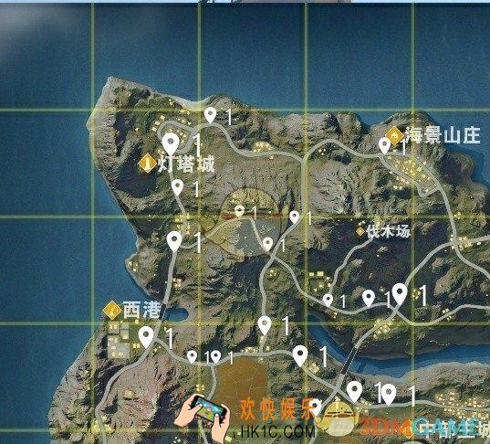 荒野行动在哪里可以找到车_荒野行动车辆载具分布地点图一览