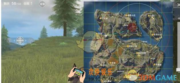 荒野行动地图上的红色区域是什么意思_荒野行动红色轰炸区躲避技巧介绍