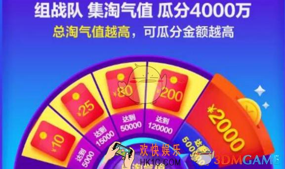 2017淘宝网双十一战队能加入几个_2017淘宝网双十一战队加入上限及红包获得条件