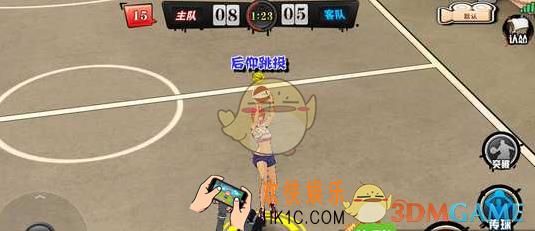 街篮手游后仰投篮怎么用_街篮手游后仰投篮使用技巧