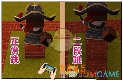 迷你世界二段跳教学攻略_迷你世界二段跳怎么跳