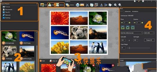 图片工厂怎么拼接图片_图片工厂图片拼接方法教程