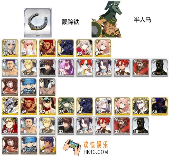 FGO陨蹄铁谁用_命运冠位指定陨蹄铁需求从者介绍