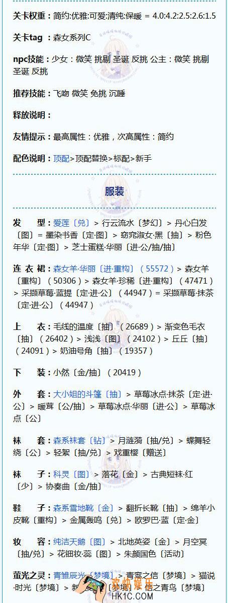 奇迹暖暖公主级16