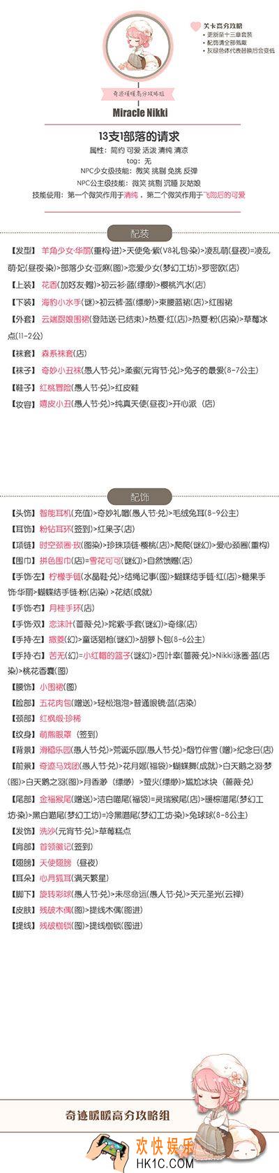 奇迹暖暖公主级13