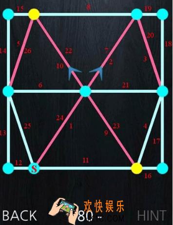 一笔画成第八十关玩法攻略_一笔画成第八十关怎么玩
