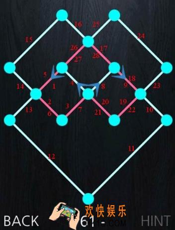一笔画成第六十一关玩法攻略_一笔画成第六十一关怎么玩