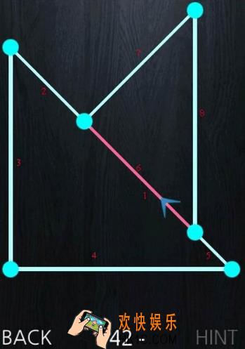 一笔画成第四十二关玩法攻略