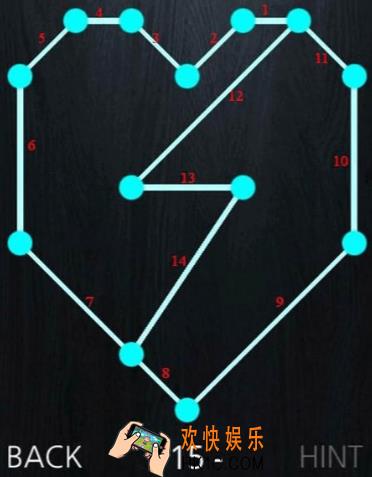 一笔画成第十五关玩法攻略_一笔画成第十五关怎么玩