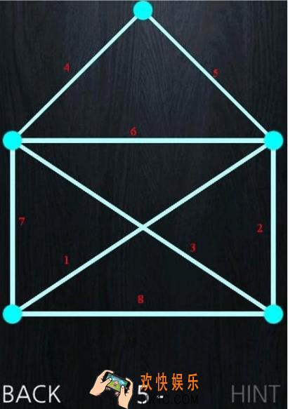 一笔画成第五关玩法攻略_一笔画成第五关怎么玩