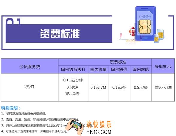 京东一元卡怎么收费_京东一元卡的收费标准
