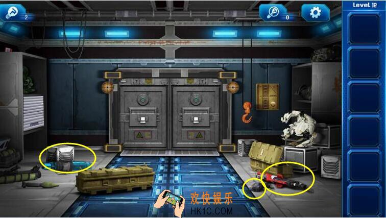 密室逃脱9第12关攻略_密室逃脱9逃出太空船第十二关图文攻略